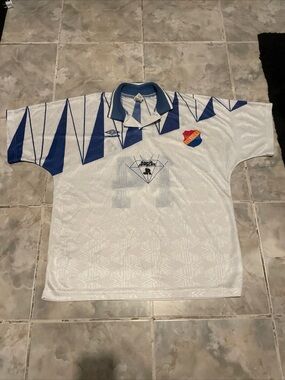 VTG 90s Umbro Soccer Football Ararat Armenian Glendale CA Jersey SZ XL RARE